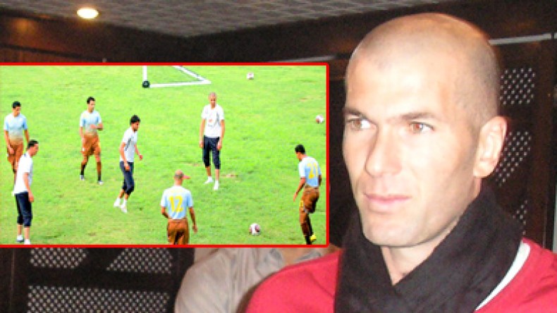 زيدان يفضل حضور مباراة الخضر أمام صربيا