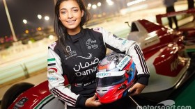 آمنة القبيسي.. أول عربية تشارك في اختبار الفورمولا “إي”