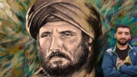 شمس الدين بلعربي يصمم “أفيش” فيلم “أحمد باي”