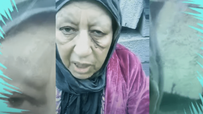 أخبار صادمة عن العجوز التي ادعت أن ابنها طردها من المنزل!