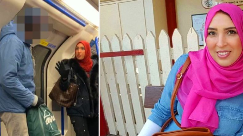 إشادة واسعة بمسلمة دافعت عن عائلة يهودية (فيديو)