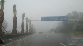 أمطار رعدية مرفقة ببرد على 8 ولايات صبيحة الإثنين