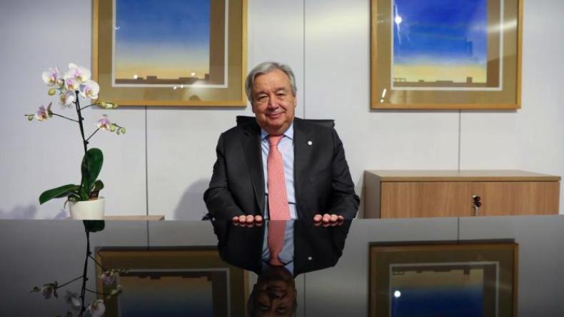 شاهد.. غوتيريش يهنئ المسلمين بحلول رمضان