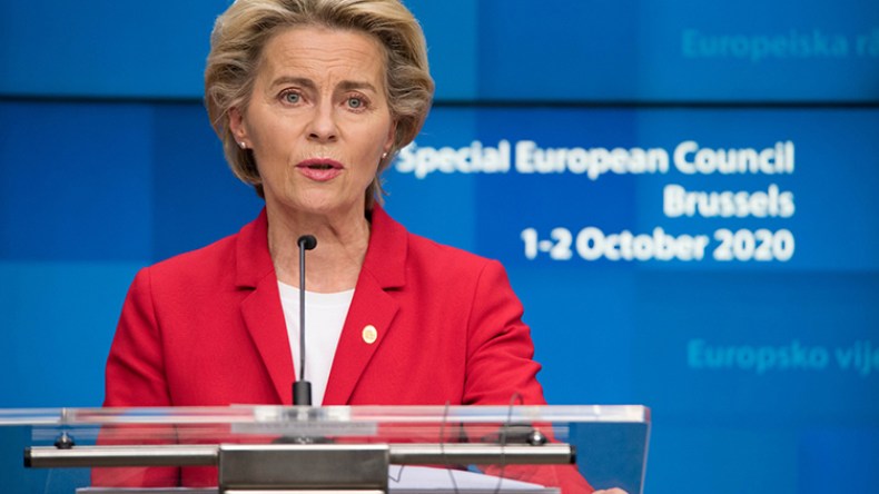 رئيسة المفوضية الأوروبية تبدأ عزلاً ذاتياً