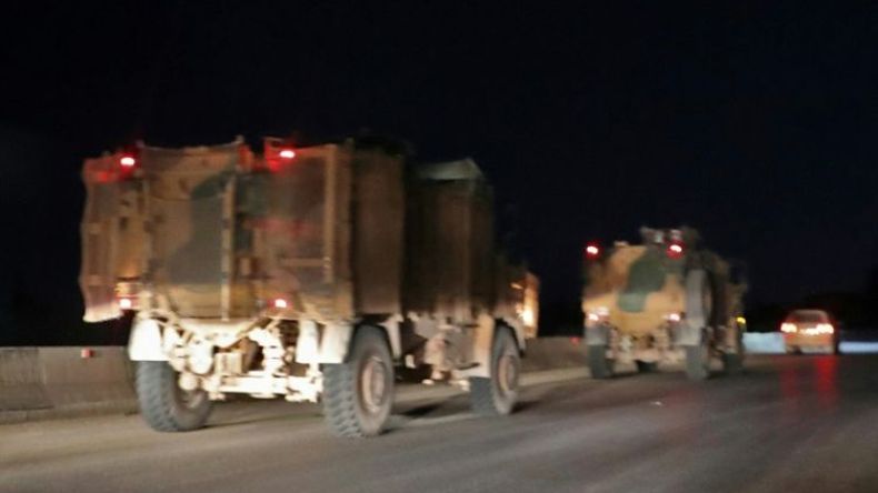 رتل تركي يدخل إدلب