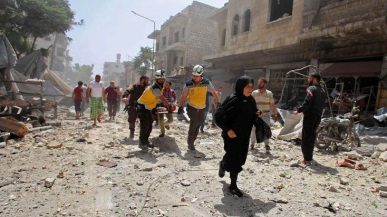 قصف متواصل يقتل المزيد من المدنيين في إدلب