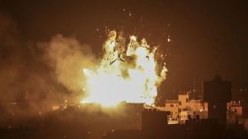 الطائرات الإسرائيلية تقصف موقعا لحماس شمالي غزة