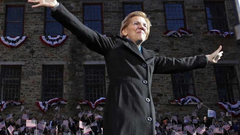 ترامب يسخر من ترشح إليزابيث وارن للرئاسة