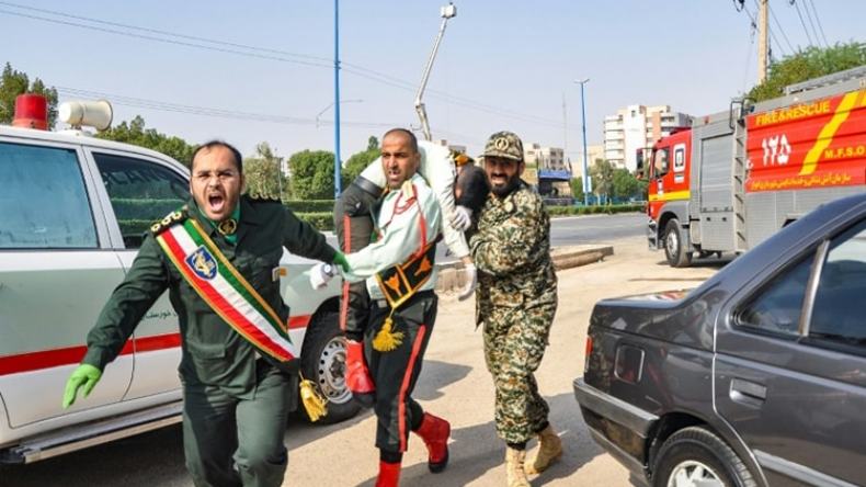 قتلى وجرحى في هجوم جنوبي إيران