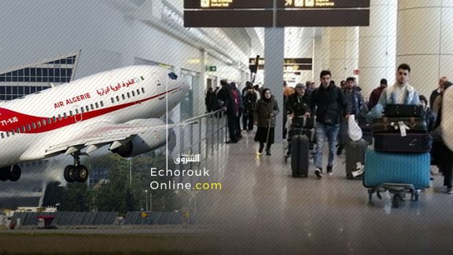 اجلاء الجزائريين العالقين بالمطارات والموانئ قد يتم اليوم