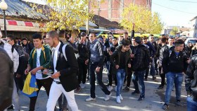 تلاميذ متقنة المدينة الجديدة بتيزي وزو يحتجون