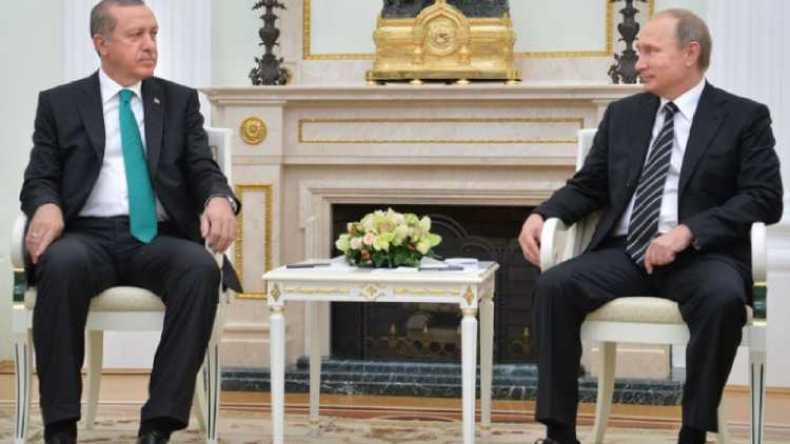 اجتماع بين اردوغان وبوتين الإثنين لبحث الوضع السوري