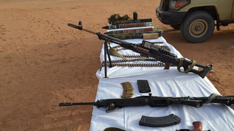 اكتشاف مخبأ للأسلحة والذخيرة بأدرار