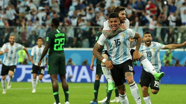 الأرجنتين تحقق “الريمونتادا” على حساب نيجيريا