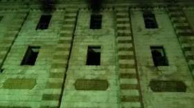 السيطرة على حريق في الجامع الأزهر (فيديو)