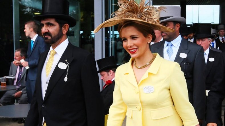 الأميرة هيا بنت الحسين تهرب من زوجها حاكم دبي