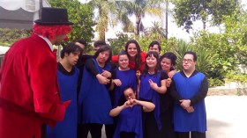 أطفال التريزوميا يحتفلون في السفارة السويسرية