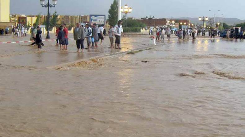 أمطار رعدية أغرقت 15 منزلا وأتلفت المحاصيل الزراعية بقالمة