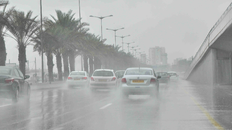 تساقط أمطار رعدية غزيرة على عدة ولايات من الوطن