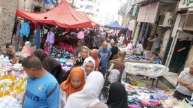 حملات أمنية على التجارة الفوضوية