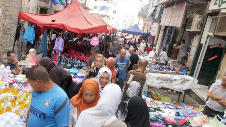 حملات أمنية على التجارة الفوضوية