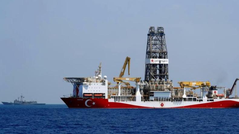 البحرية التركية طردت سفينة إسرائيلية شرق المتوسط