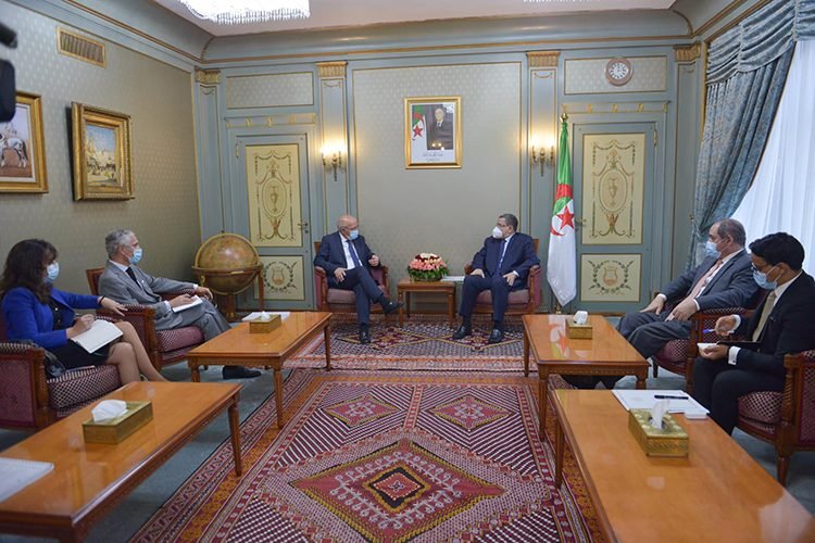 Abdelaziz Djerad Receives Portugal’s Foreign Minister