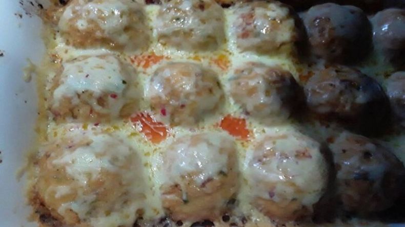 كريات البطاطا بالتونة