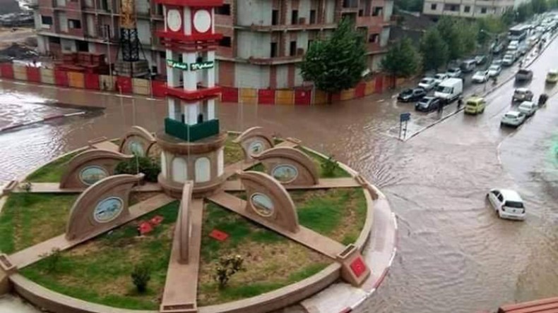 أمطار الخريف تفضح “بريكولاج” المسؤولين والمقاولين بالبويرة