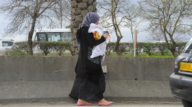 حملة ضدّ المتسولات التي يستعملن أولادهن في التسول بالشوارع