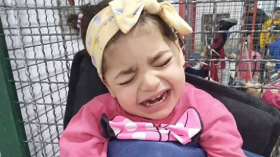 رتيل.. خنقها الحبل السري فأصيبت بالصرع والشلل