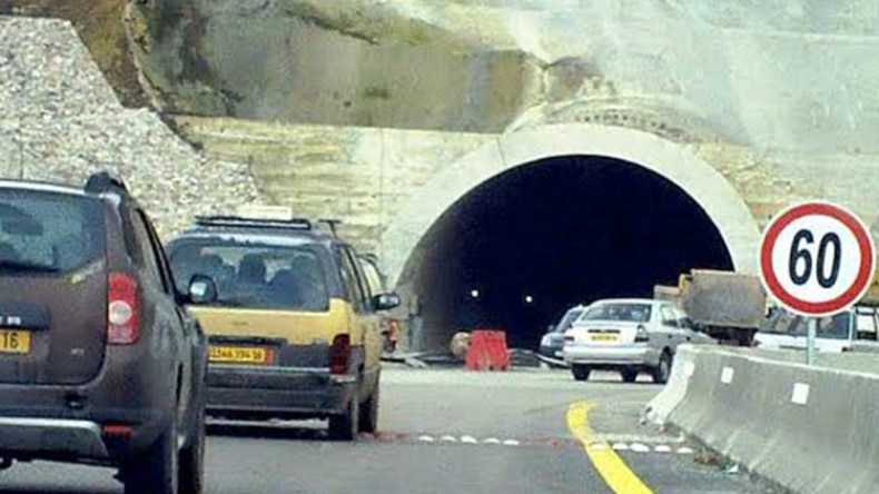 غلق نفق الجباحية بالبويرة ليلا ابتداء من الأحد