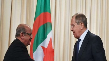 Russian Foreign Minister Serguei Lavrov On A Visit To Algeria