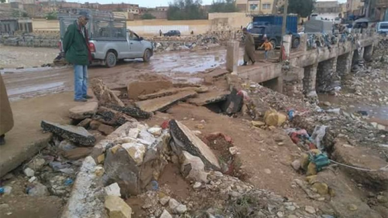 أمطار طوفانية تجتاح الجلفة وتجرف المحاصيل والأغنام