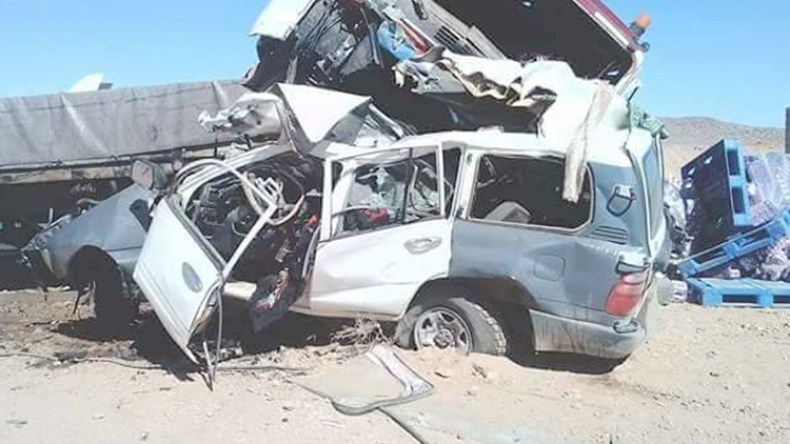 مقتل أربعة جمركيين في حادث سير بتمنراست