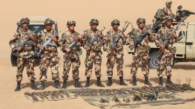 اكتشاف مخبأ للذخيرة يضم 1542 طلقة بتمنراست