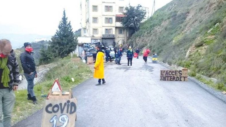 قرى بمنطقة القبائل تعلن الحجر الصحي التام