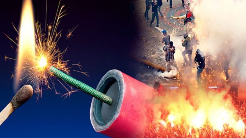 حرائق بسبب المفرقعات ليلة المولد النبوي