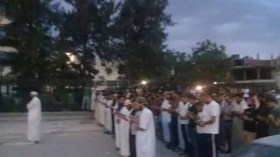 مواطنون يلغون حفلا غنائيا ويقـيمون الصلاة في موقعه بالجلفة