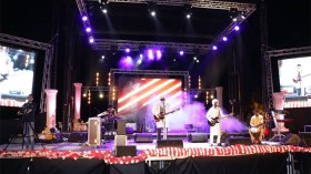 الحياة الكريمة قبل الحفلات الغنائية