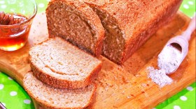 خبز التوست بالقمح الكامل