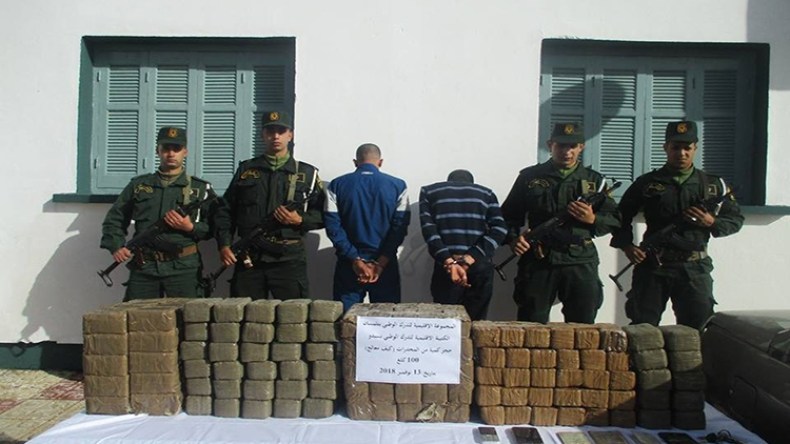 الجيش يحجز أزيد من 8 كلغ من الكيف المعالج بتلمسان