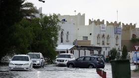 فيضانات جارفة تضرب قطر