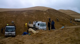 استنزاف الرمال كاد يحدث كارثة بالطيبات في ورقلة