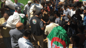 وفد قافلة الإغاثة يغادر إلى بنغلاديش لاستكمال توزيع المساعدات