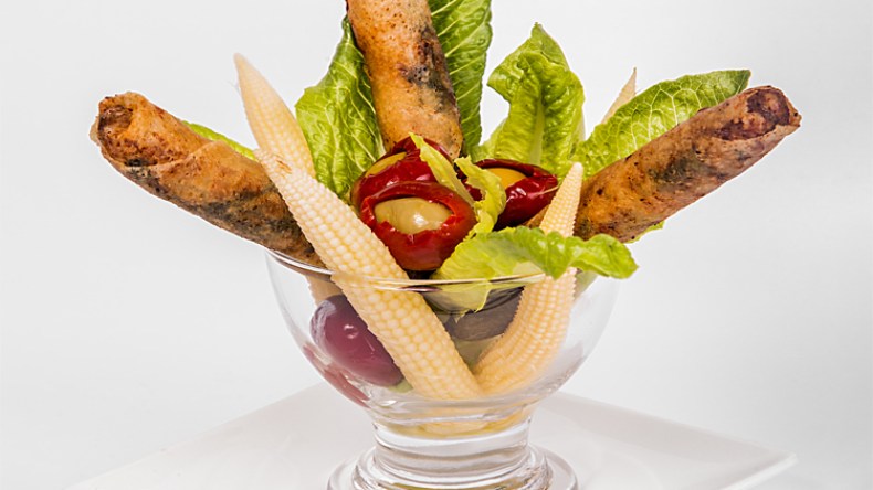 سيڤار السبانخ والتونة