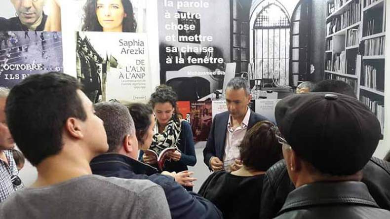 محمد بن سلمان والسعيد بوحجة في معرض الجزائر