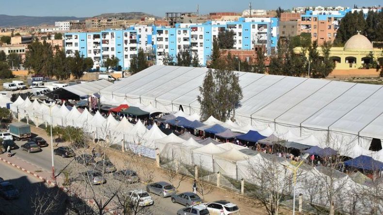 موقع تنصيب الخيمة التجارية ببئر توتة يمنحها 950 مليون في نصف شهر