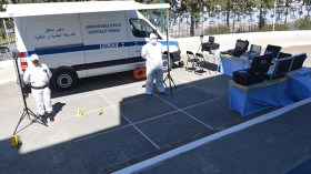 الشرطة تستلم 52 مركبة مجهزة بمخابر متنقلة للشرطة العلمية والتقنية