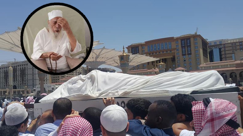 وفاة الشيخ جابر الجزائري بعد 50 عاما من التدريس في مسجد الرسول